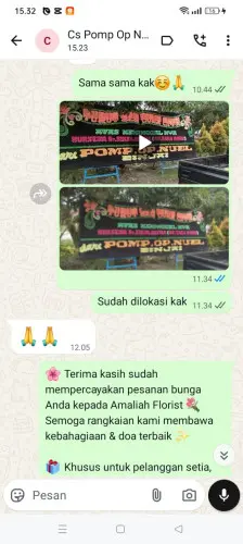 Testimonial Papan Bunga sepinggan