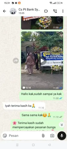 Testimonial Papan Bunga sepinggan